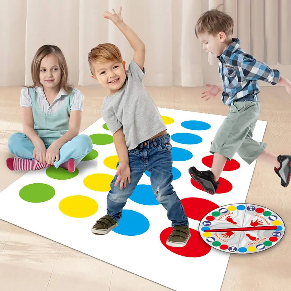 Family Party Multiplayer Game Twister Games Indoor Outdoor Toys Game Twisting The Body For Children Adult Sports Interactive Aid