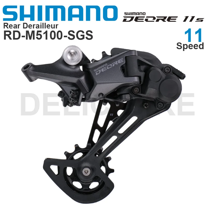 

Задний переключатель SHIMANO DEORE M5100 RD-M5100-SGS, 11 скоростей, RD-M5120-SGS, 10, 11 скоростей, оригинальные детали