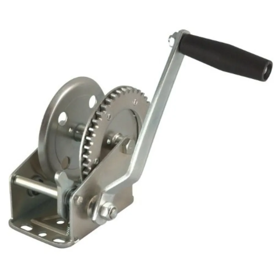 

Towpower 74529 Hitch Winch without Strap Steel Frame Black 12 000 lbs Ccity