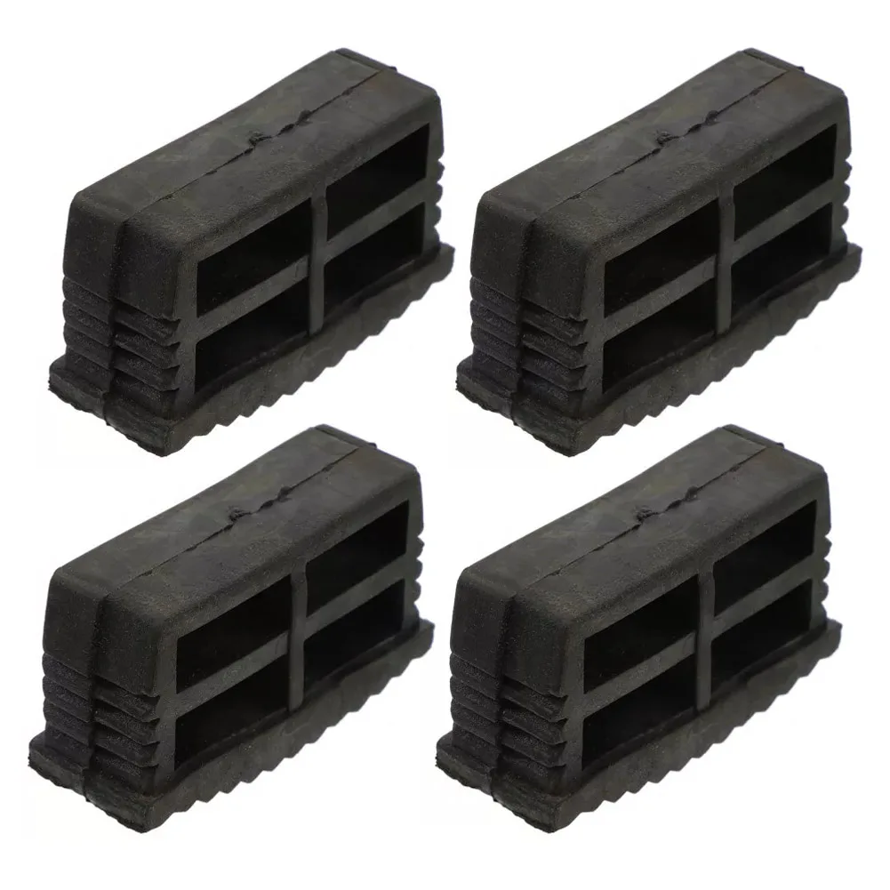 4 adet portatif merdiven ayakları çok yönlü merdiven bacak kapakları kaymaz merdiven pedleri kauçuk merdiven ayakları yedek kapakları