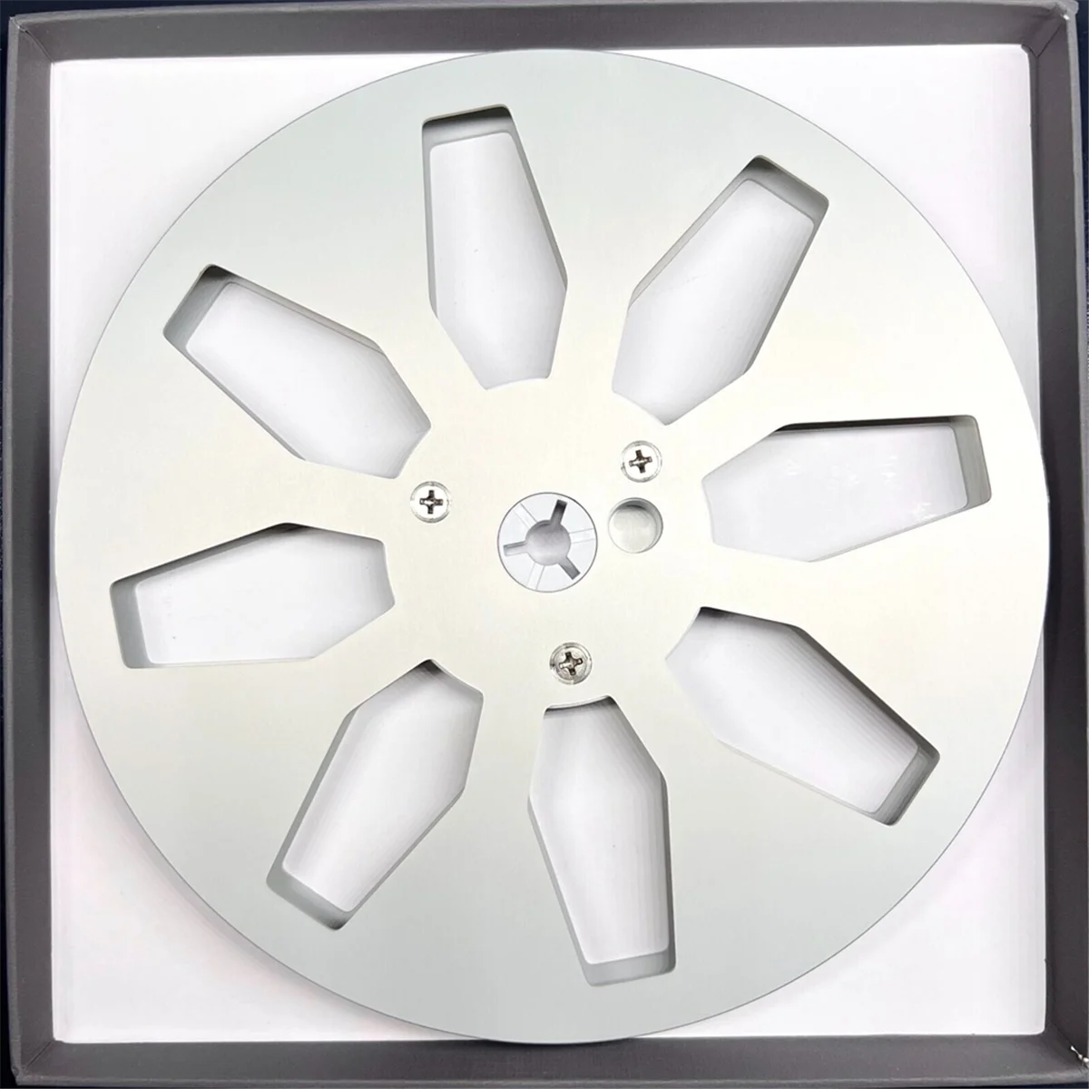 AT87-1 x Nieuw voor Trident Hub Metalen Tape Reel 7 inch x 1/4 inch voor Reel to Reel Tape Recorders