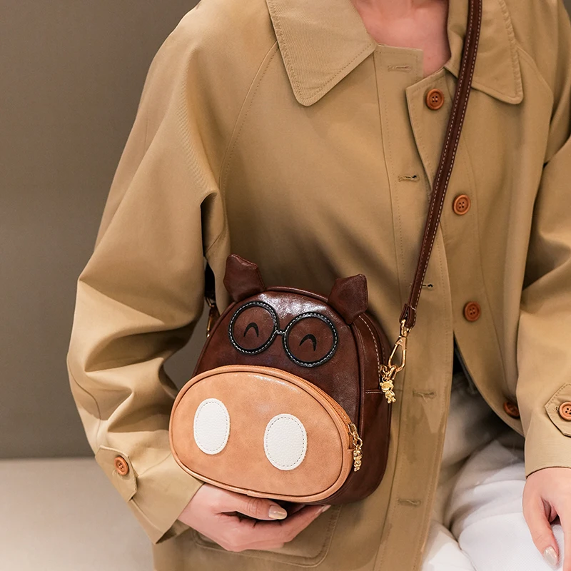 

2025 new casual shoulder bag cartoon crossbody bag mini handbag fashionable women's bag Женская сумка bags for woman