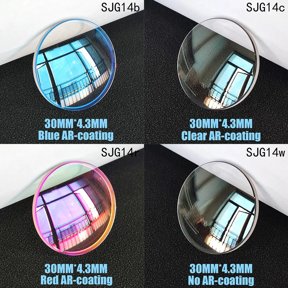 Sapphire Glass 30mm*4.3mm Fit SKX031 SKX033 SKX779 Monster SRPC35 SRPC41 SZEN002 SRP307 SRP311 SRP315 Watch Glass Mod Parts