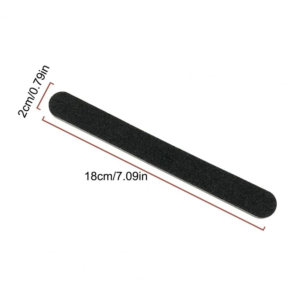 Lima per unghie in legno a doppia faccia Scheda smeriglio Strumento per manicure e pedicure Lima per buffer per unghie in acrilico