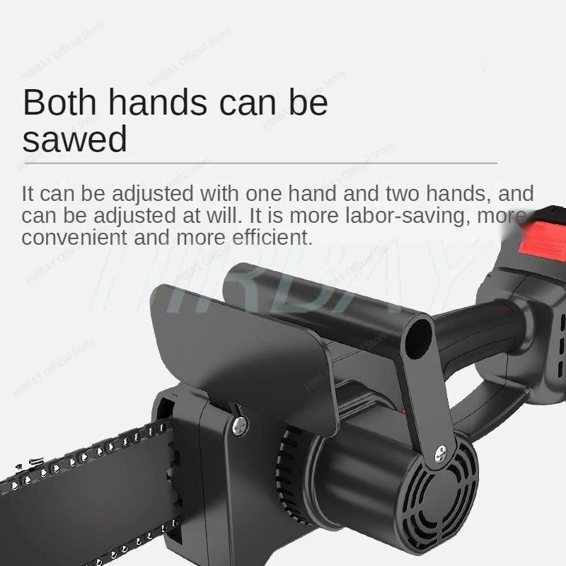 1400W 12 Inch Electric Saw Chainsaw Wood Cutter With Rechargeable Battery Woodworking Pruning handheld Garden Brushless chainsaw