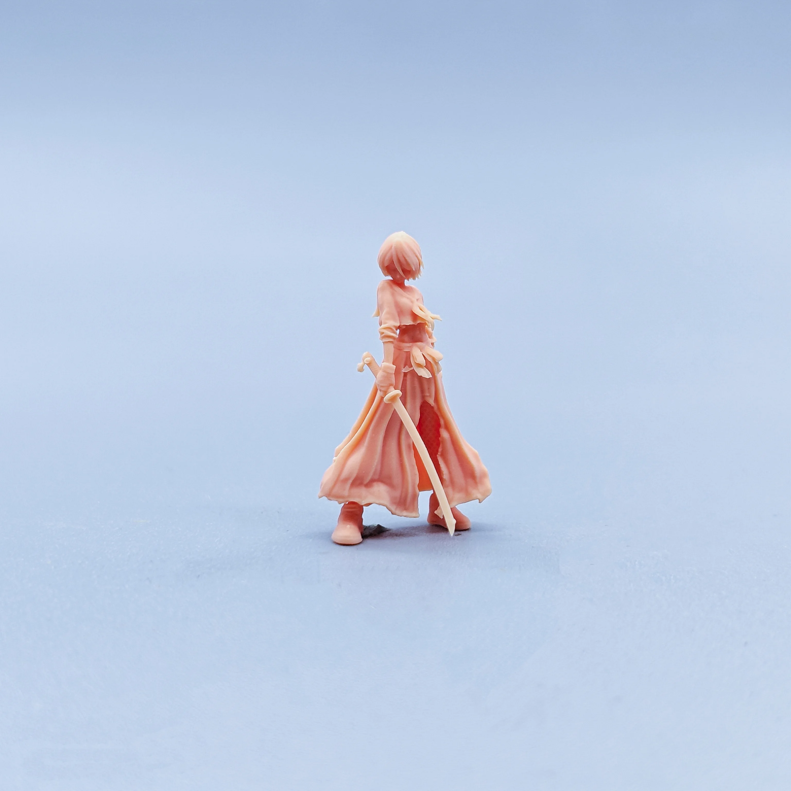 1/64 1/43 Figurines Scale Model Resin Death Kuchiki Rukia Uncolored Miniatures Diorama Hand-painted C408