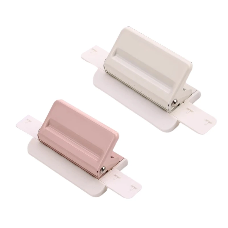 أداة صياغة يدوية مكونة من 4 فتحات لآلة التثقيب اليدوية واللوازم المكتبية المدرسية لسجل القصاصات