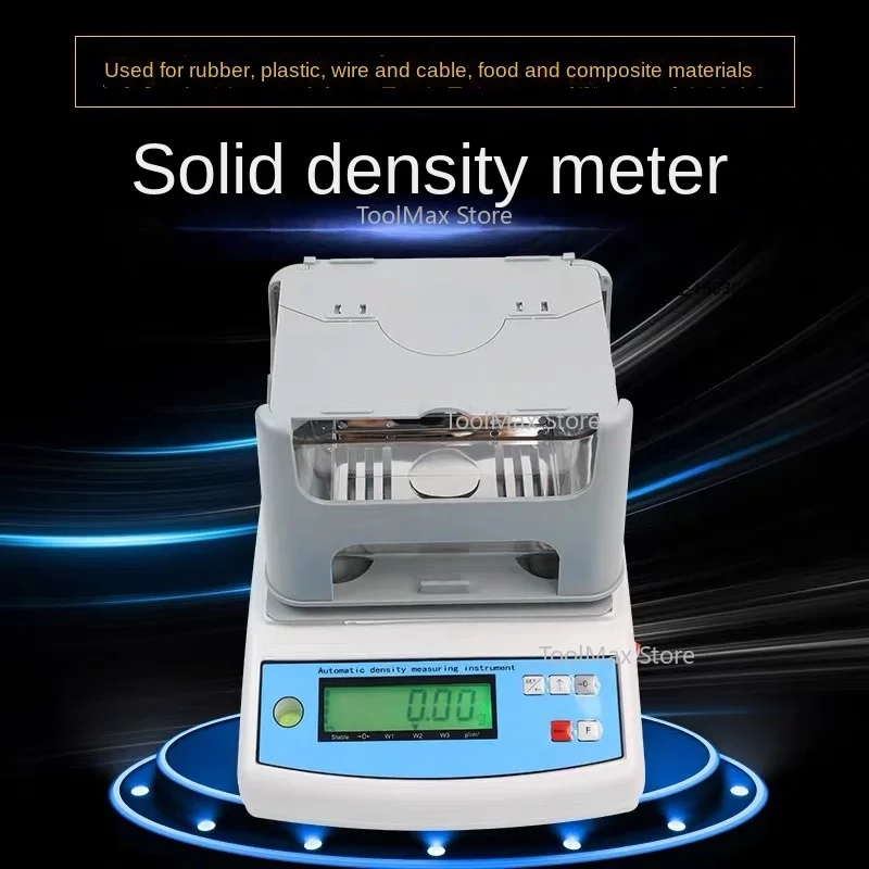 2025 Solid Density Meter 0.01G Precious Metal Gold Rubber Plastic Small Particle Density Purity Tester Density Meter Automatic