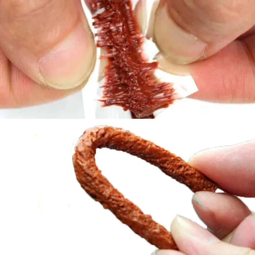 100/200PC Bike Tire Repair Strips Tubeless Seal Strip TyrBikee Puncture Rubber Strip Plug Bicycle Tire Repair Accessories