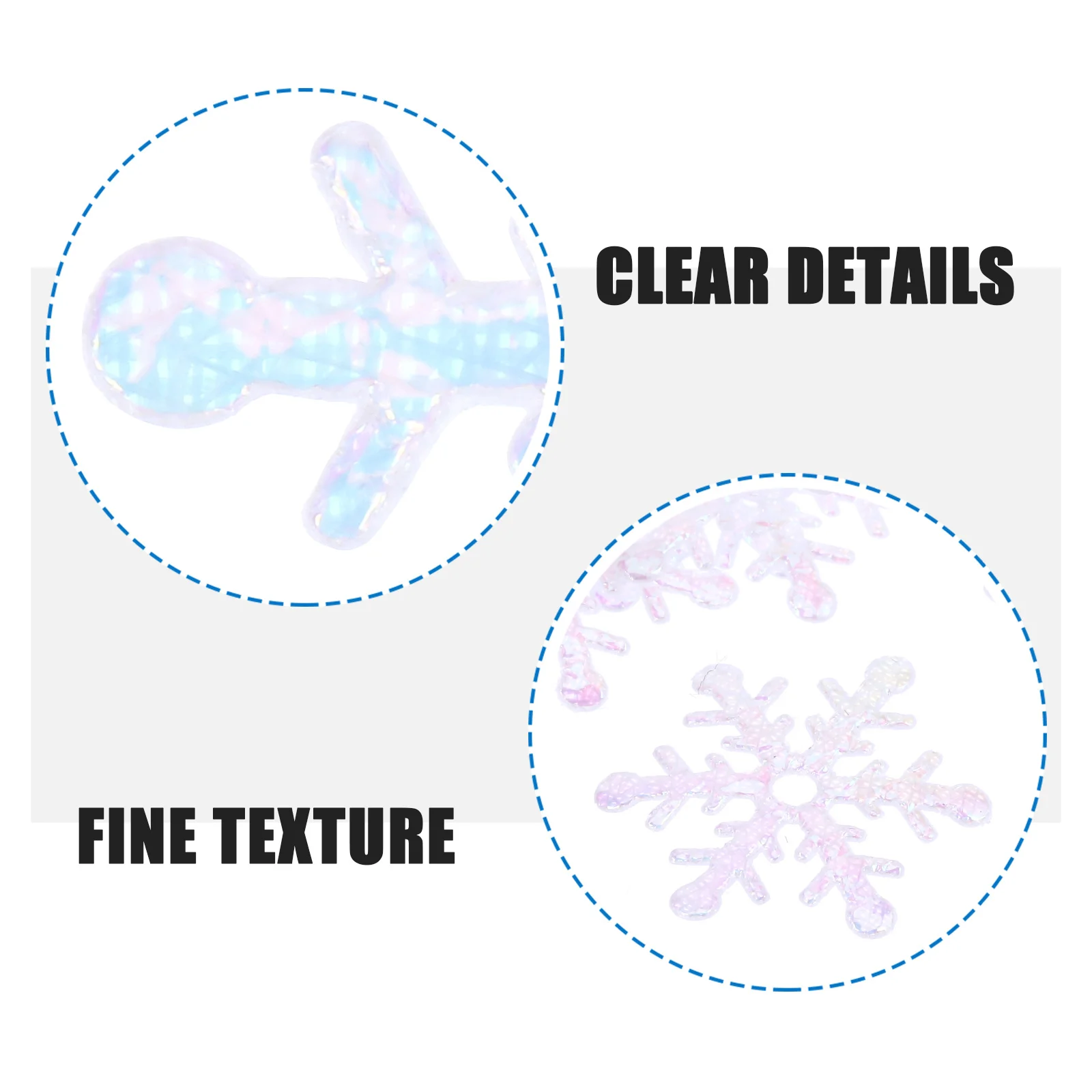 

600Pcs Fake Snowflakes Confetti Exquisite Party Decorations Xmas Snowflake Confetti Delicate Decorative Adornments Festive