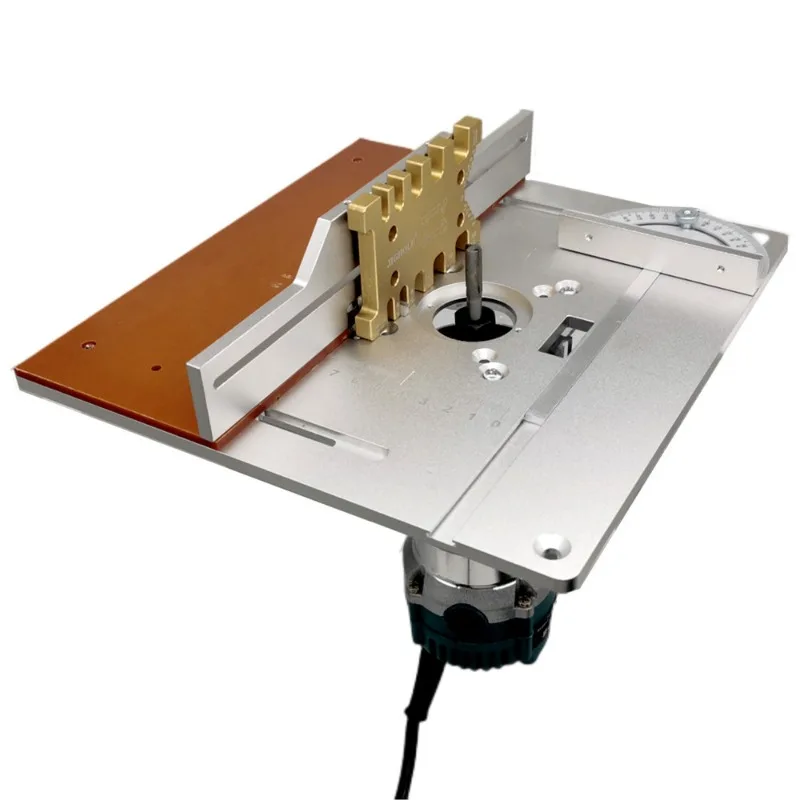 

Пластина-переходник для фрезерного станка по дереву, многофункциональный подъемный верстак, шаблон для шипов, аксессуар для гравировального станка