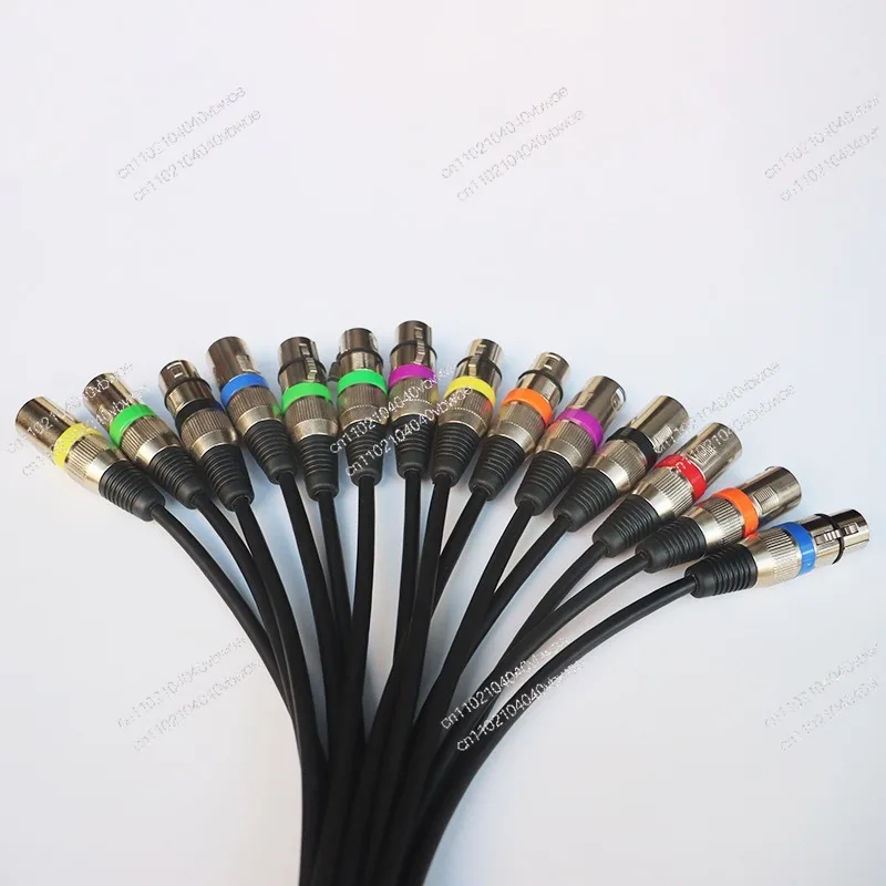 3PCS Stage Lighting Audio Connection Suitable for Microphone Amplifier Audio Cable