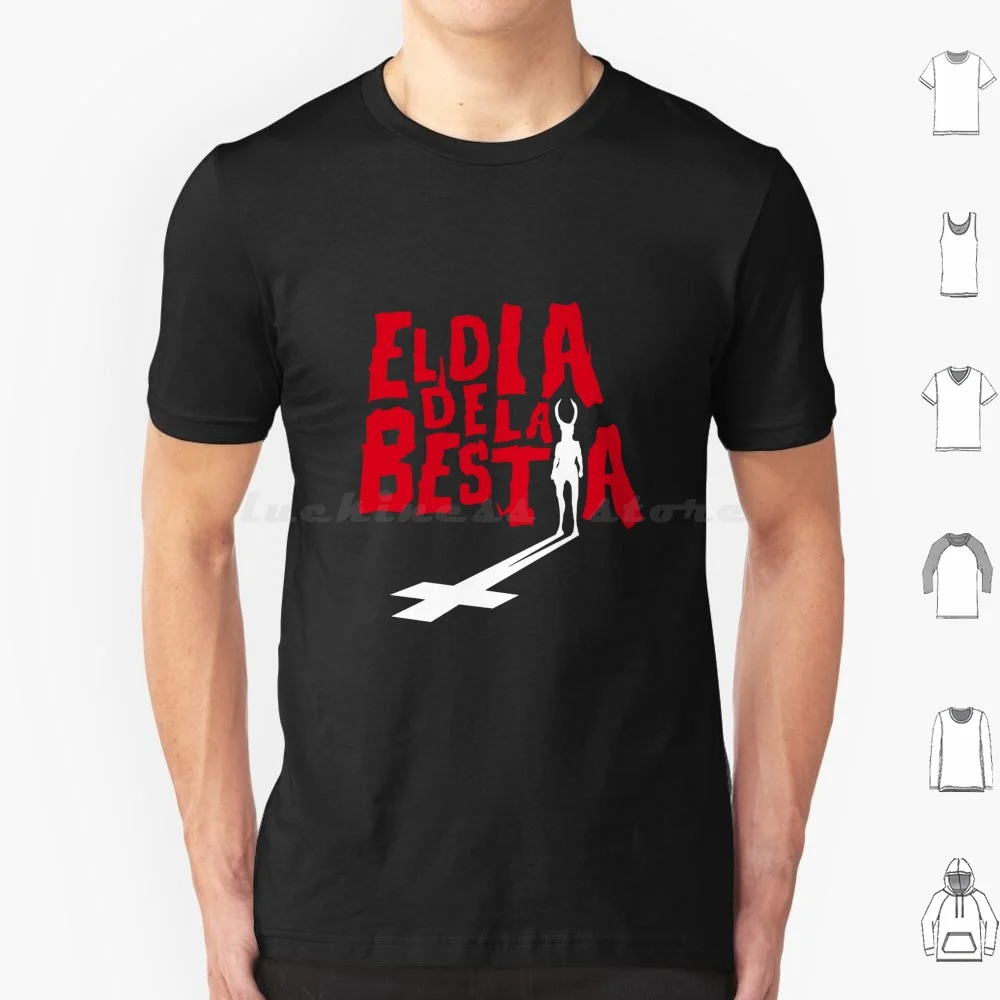The Day Of The Beast T Shirt Cotton Men Women DIY Print Cinema Spanish Movie Film Alex De La Iglesia Dark Comedy Religion Devil