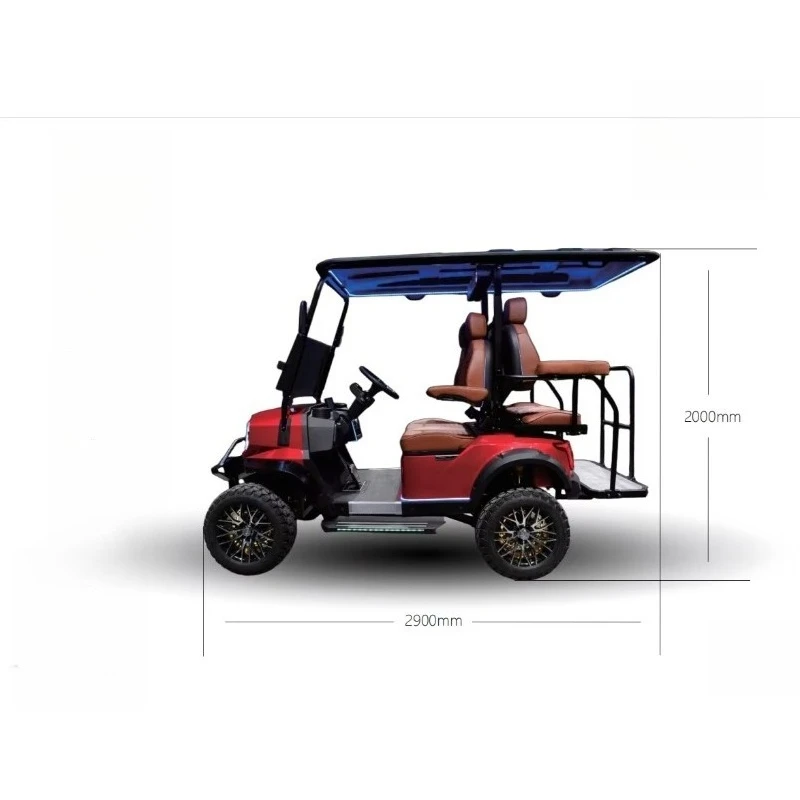 New Design Golf Cart for Sale Lithium Battery Electric Golf Cart