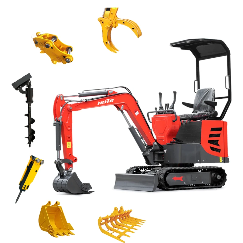 customized ultra-flexible Mini Excavator 1.5 Ton Digger 1 Tons EPA EURO5 Standard Digger For Sale Cheap Mini Excavators Price