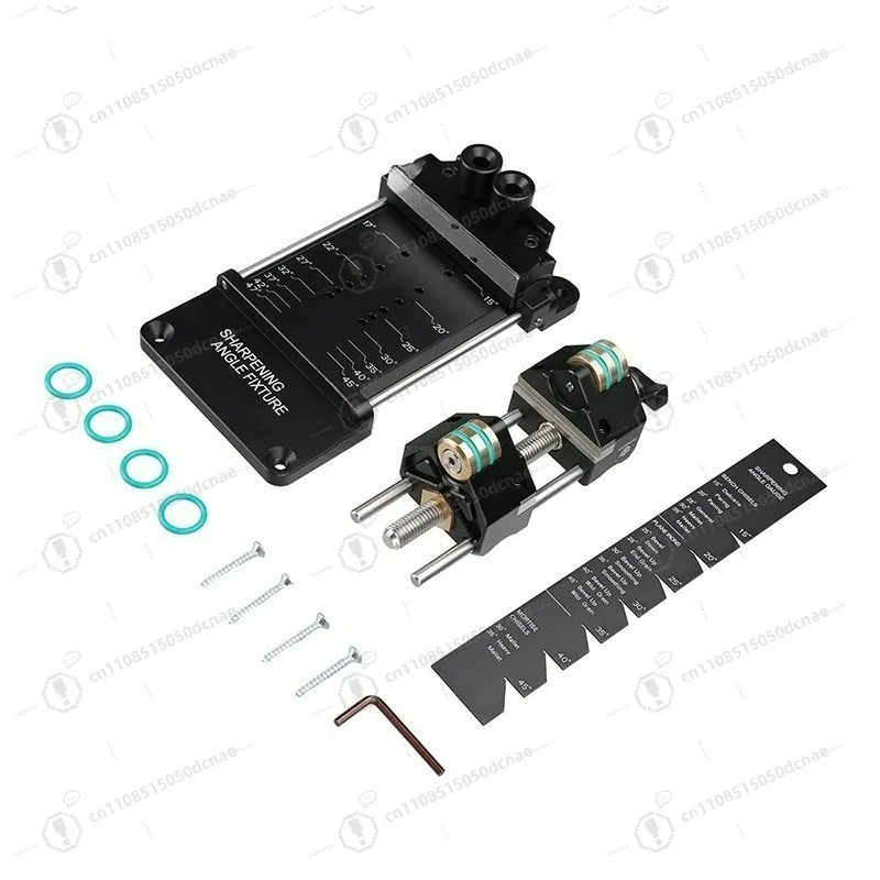 

Набор для заточки углов деревообрабатывающих инструментов из трех предметов: ручной угломер для долот, позиционер для столярных ножей HD-34