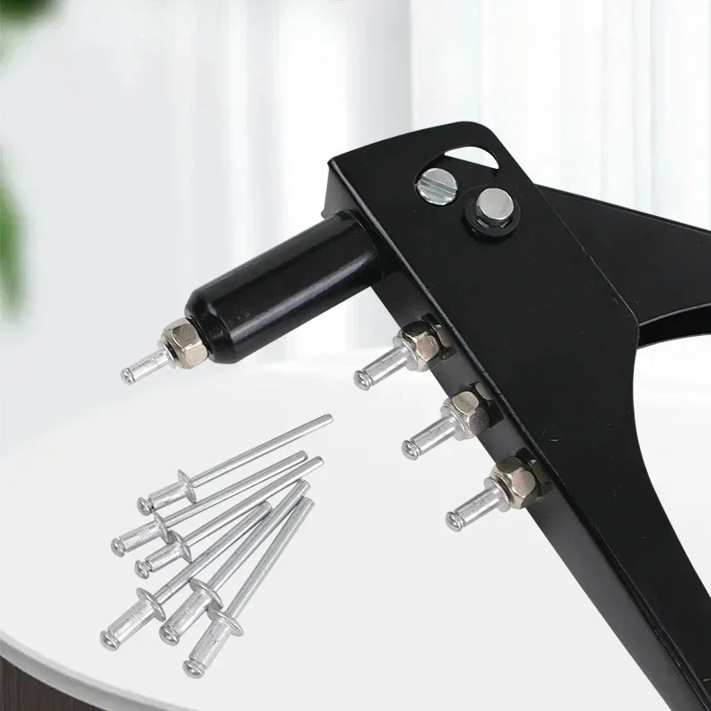 2.4/3.2/4.0/4.8mm Single Hand Threaded Rivet Guns Riveter Sleeve Tool Hand Riveter Manual Rivet Tools Woodworking Tools