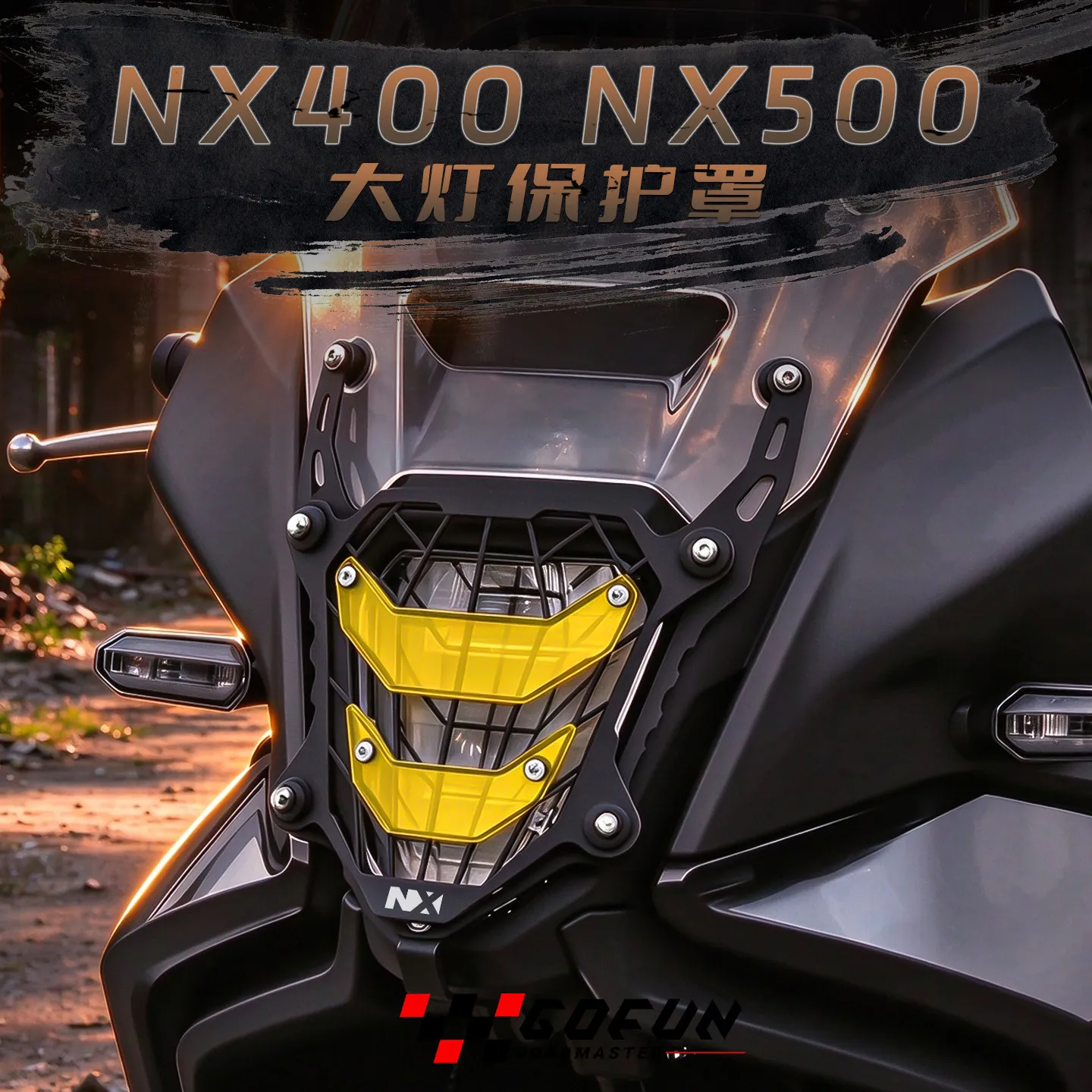 NEW Headlight Protector For NX400 NX500 NX 400 500 2024 2025 2026 2027 Motorcycle Accessories Headlight Guard Protection Cover