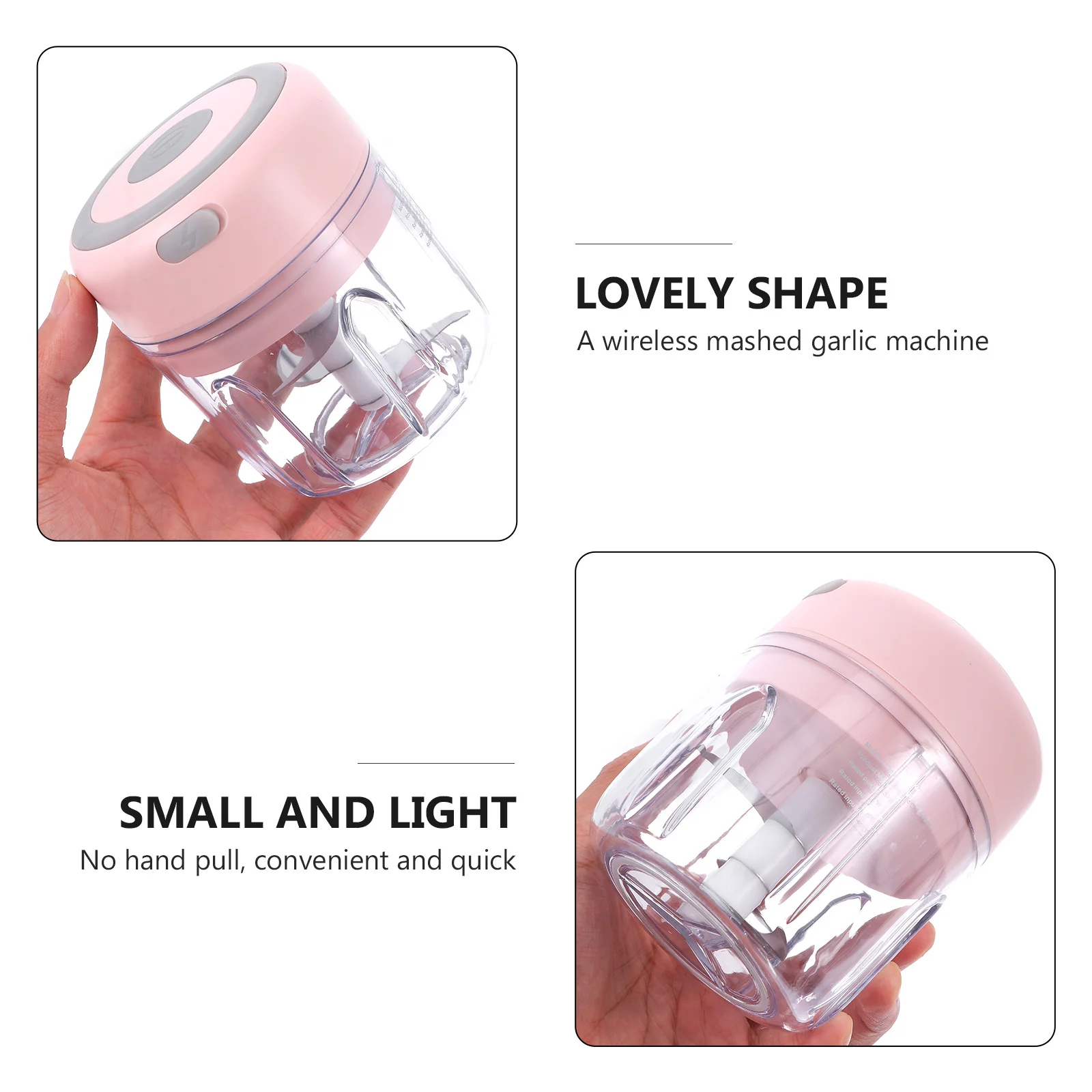 Электрическая мини-машина для чеснока, универсальный кухонный измельчитель
