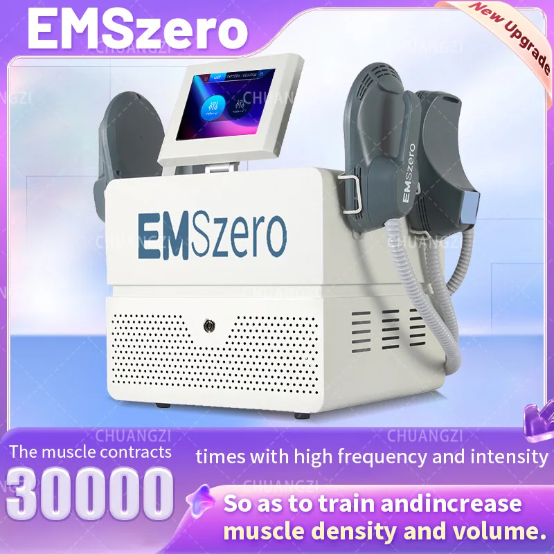 

Emszero Professional 2024 EMS + EMT/RF машина для лепки мышц с 4 ручками и подушечкой для стимуляции тазовой кислоты, дополнительное оборудование