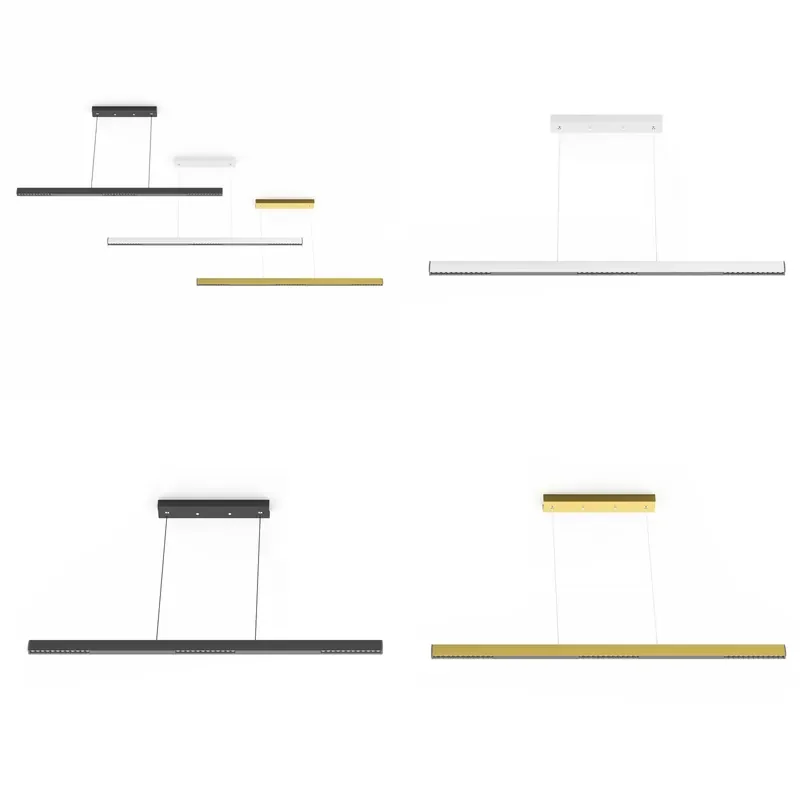 Modern Interior Chandelier with Adjustable LED Lighting