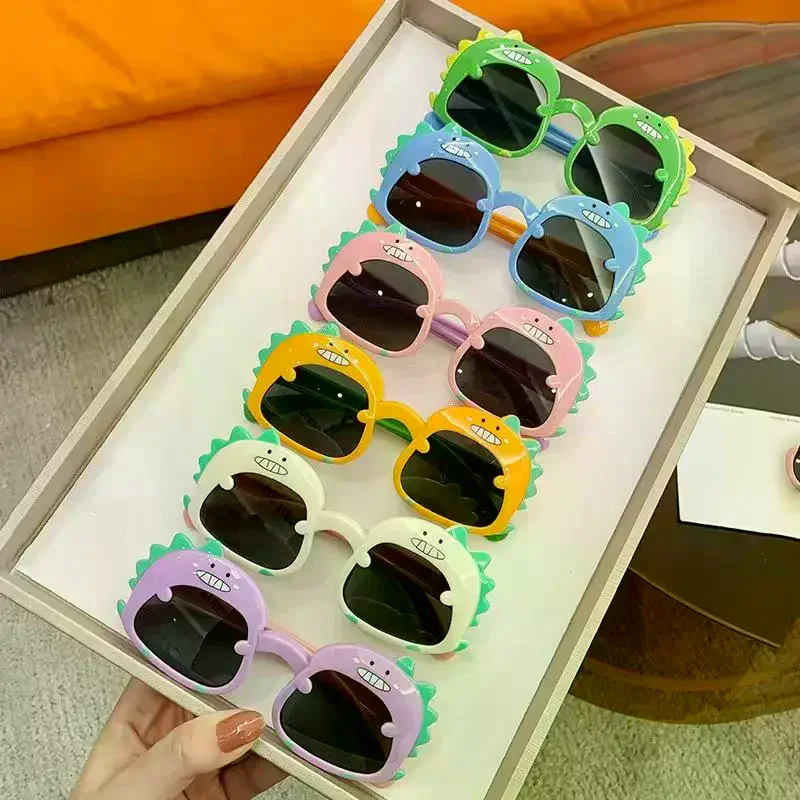 Cool Cute Children's Sunglasses Novelty Creative Animal Sun Glasses Dinosaur-shaped Prom Party Eyeglasses For Kids