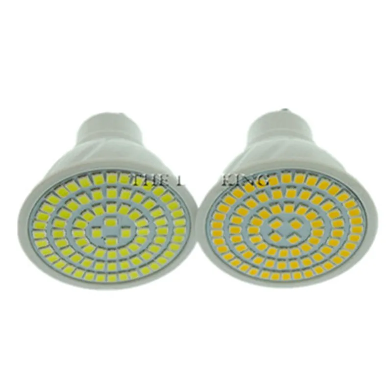 Lâmpada de led 10 para e27, e14, mr16 e gu10, ac 220v, com 48, 60, 80 leds, 2835, smd