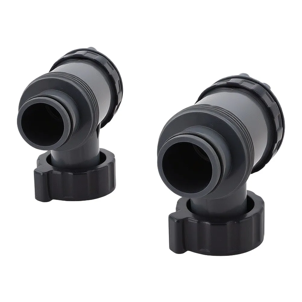 2pcs Replacement On Off Plunger Valve for Swimming Pool Filter Pump Compatible with 38 Hose and 1-1/2 Inch Diameter Hoses
