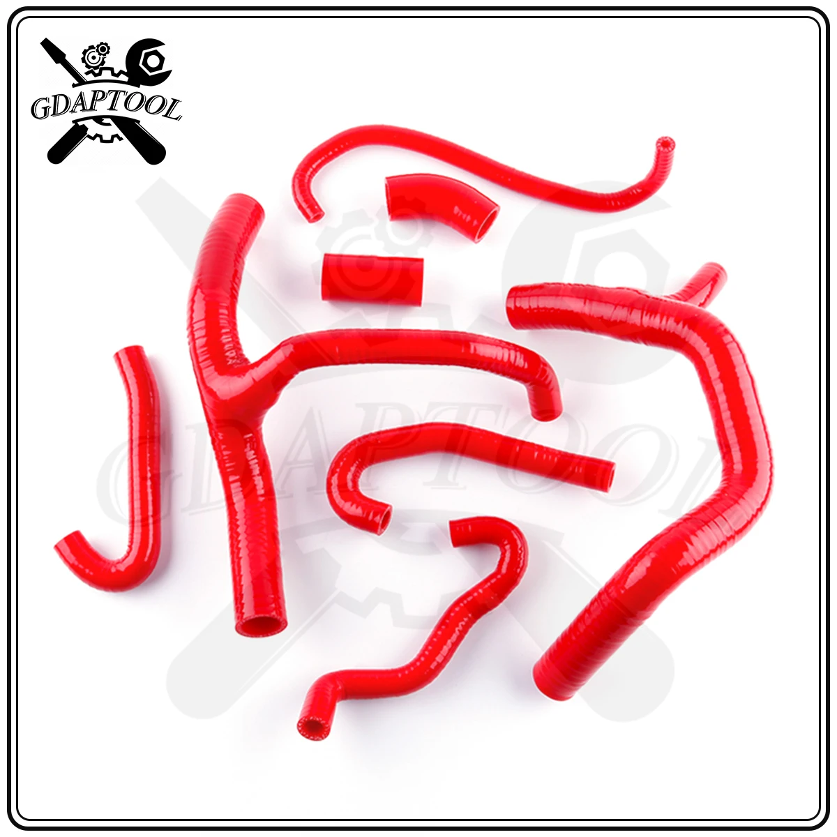 8PCS Motorcycle Silicone Radiator Coolant Hose Kit For 2004-2007 Honda CBR1000RR CBR 1000 RR SC57 2005 2006 view 5
