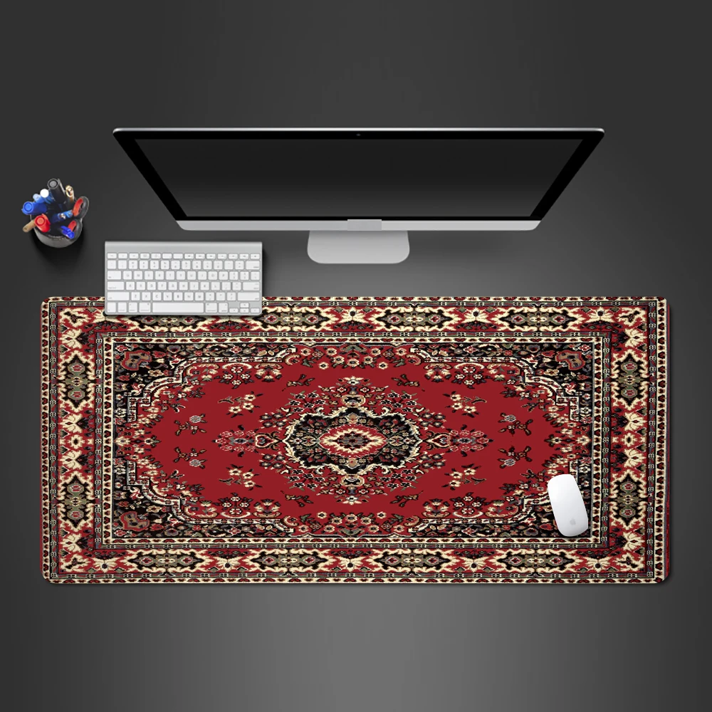 Larger Persian Carpet Xxl Gaming Rug Mouse Pad Gamer Desk Protector Computer Mat Custom Keyboard Mat Japanese Mouse Mat Big