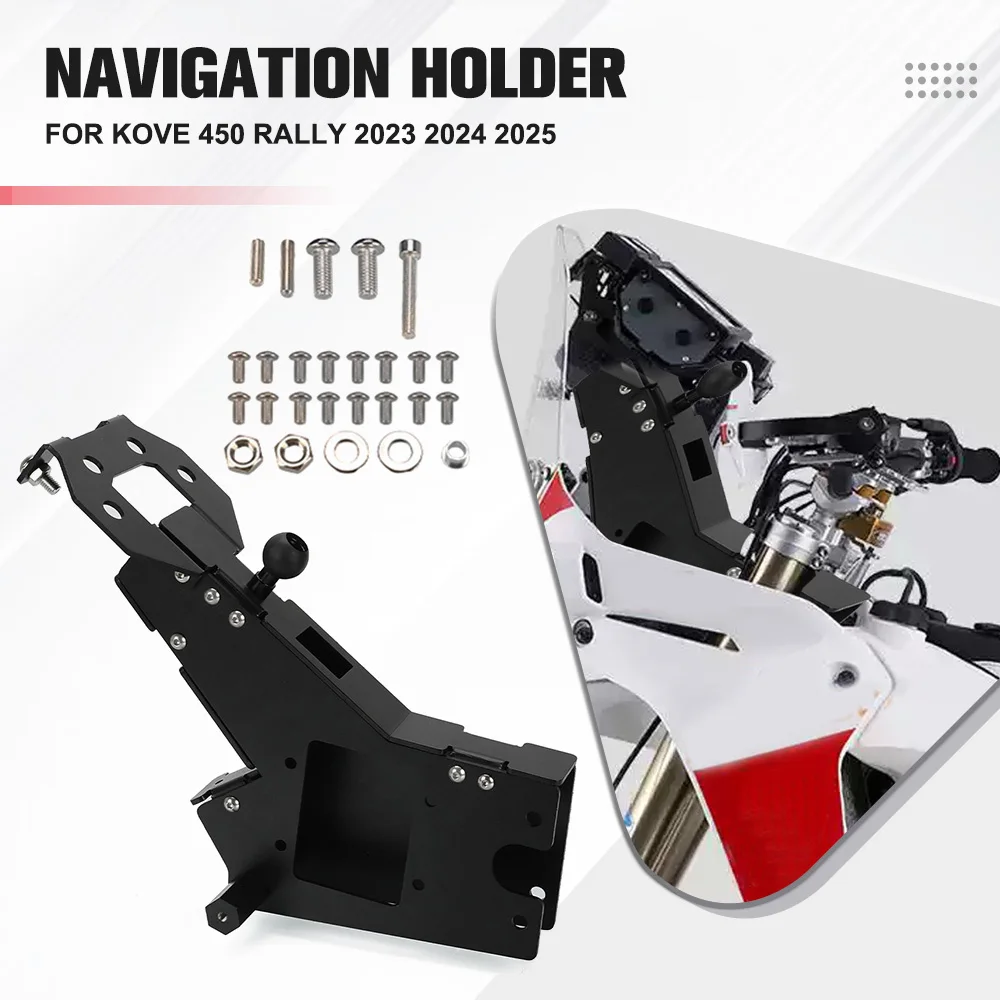 

For KOVE 450 Rally 2023 2024 2025 Colove Headlight Bracket Upper Fairing Stay Motorcycle Head Cowling Light Navigation Holder