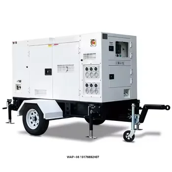Portable Generator Electric Power Plant 60HZ  80kw 100kva Generator Home Generator with Yangdong Engine