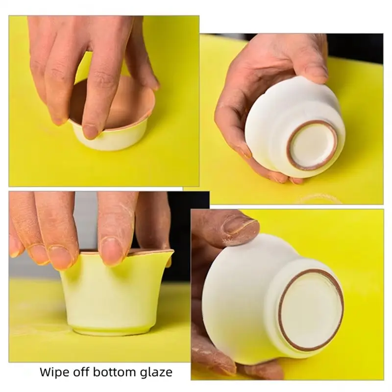 ABNM Pottery Tool 45Cm Sponge Table Mat High Density Thickened Sponge Pad Absorbent Cleaning DIY Ceramic Plates