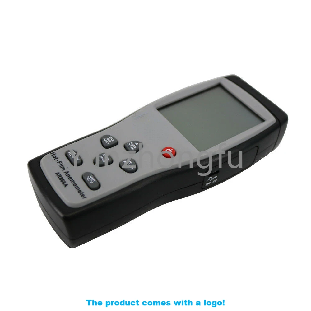 

AR866A Hot Wire Thermo-Anemometer Air Flow Tester Wind Speed Meter Hot-Film Anemometer Wind Speed and Temperature Tester