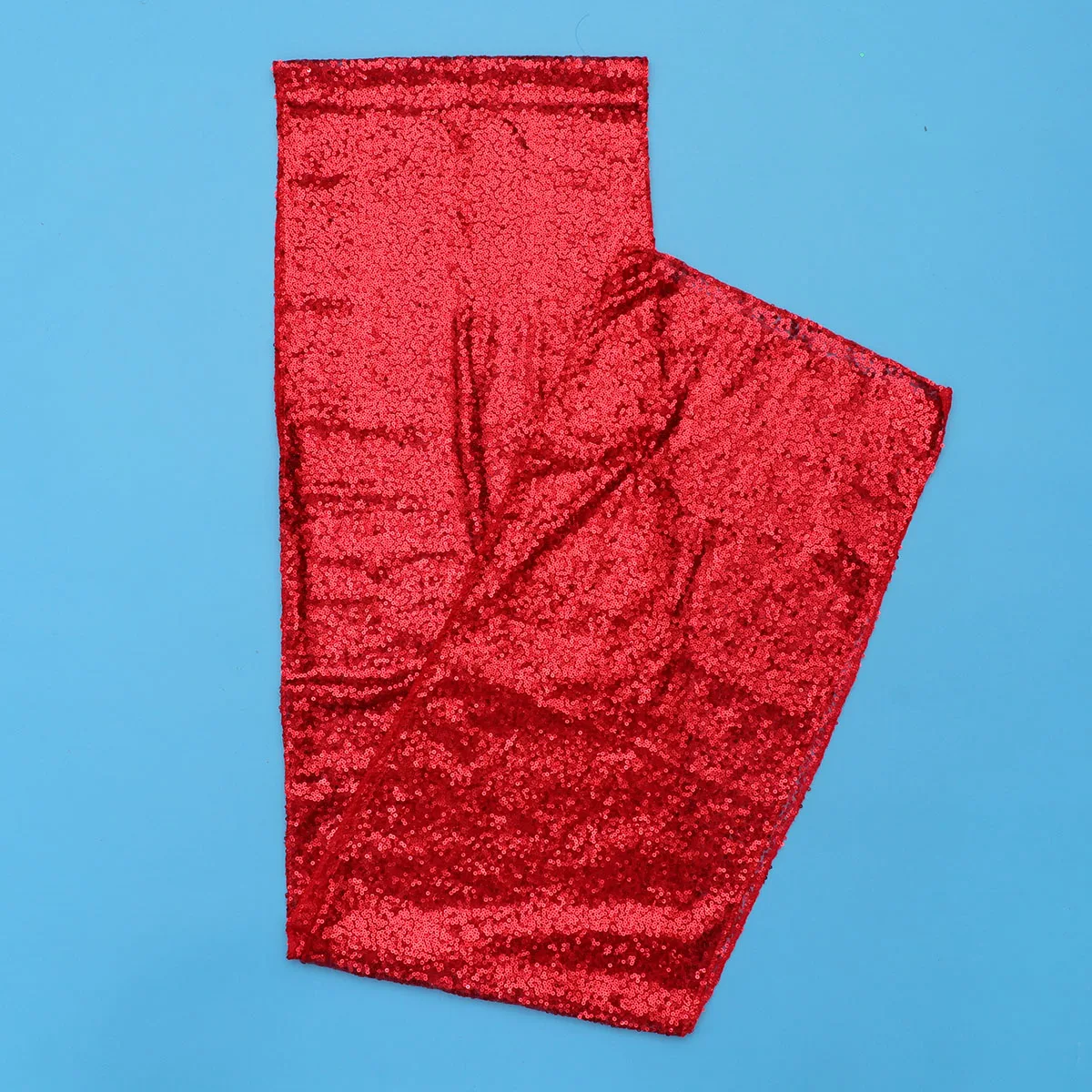 

Sequin Tablecloth Elegant New Years Eve Runner Sequined Sequins for Party Covers Birthday Wedding Red Christmas