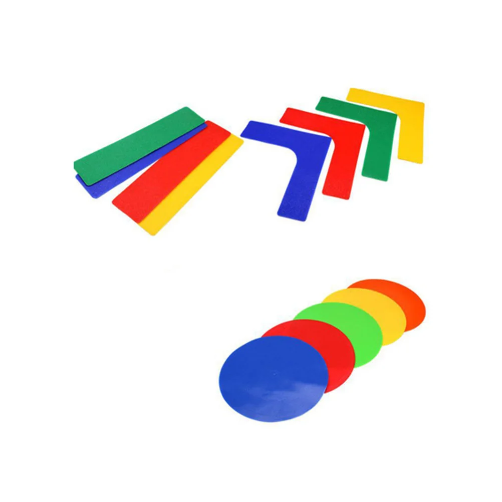 13 Pcs Ground Line Sticker Football Stickers Sports Supplies Tennis Court Label Marker