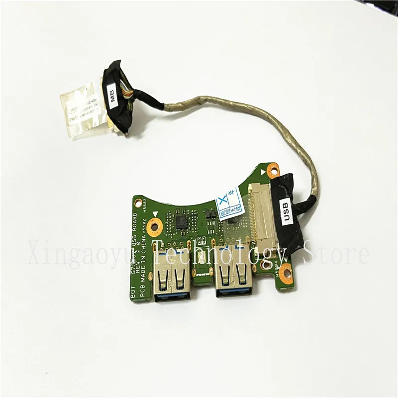 G750JWUSB Board For ASUS G750JX G750JH G750JM G750J G750JS G750JZ USB Board Platelets Laptop IO Board Interface Board With Cable