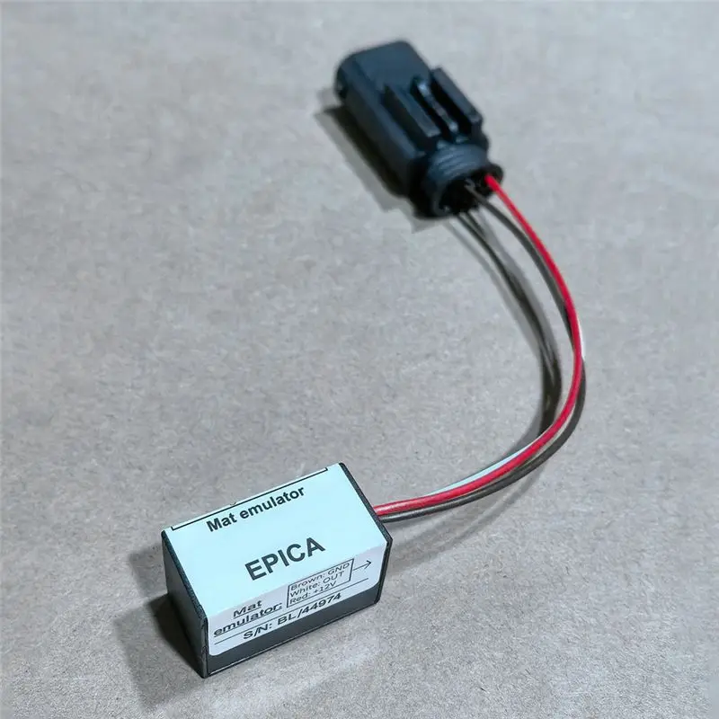 مستشعر غطاء مقعد الركاب لـ Epica (V250 2006-2012) Emulaloi محاكي مستشعر حصيرة مقعد السيارة #3