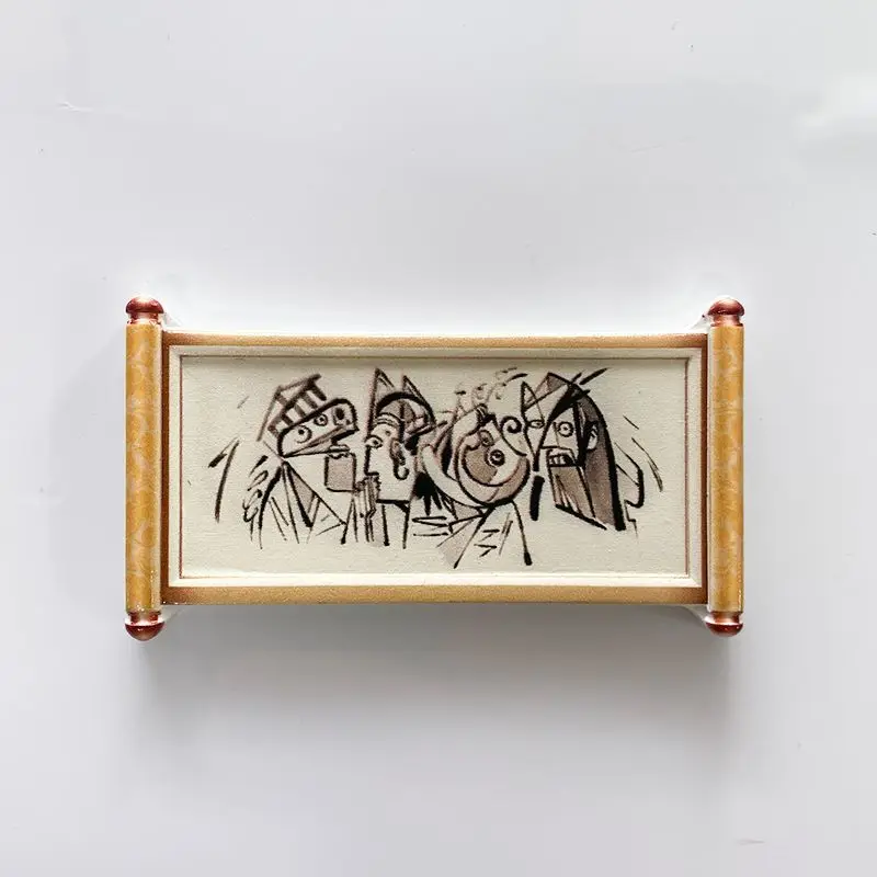 

Spanish Picasso - Style Art Fridge Magnet, Cute Home Decor Refrigerator Accessory for Room Decoration, Strong Magnet for Fridge