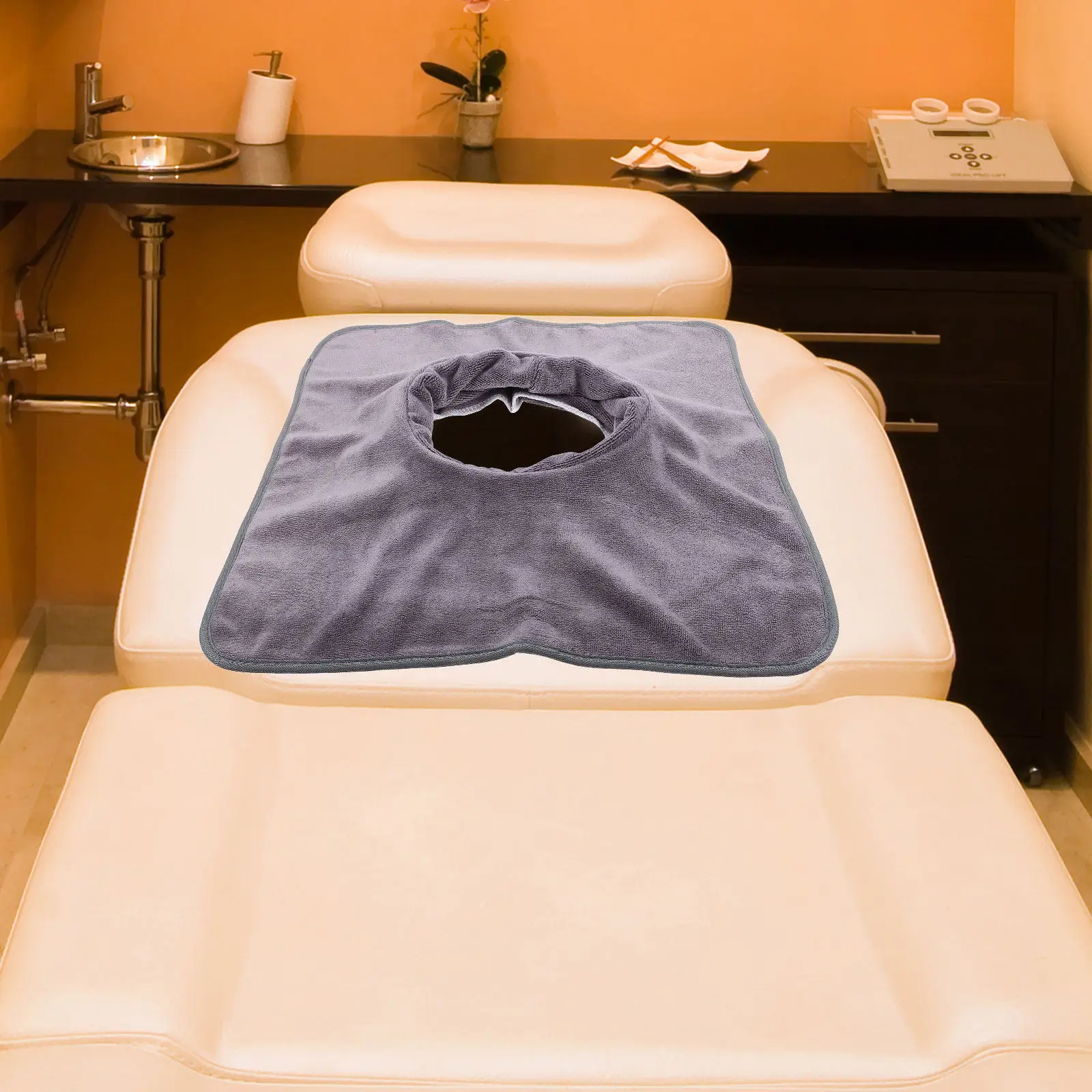 

Дышащий чехол из микрофибры для массажного стола: мягкий, комфортный, для салонов красоты и спа, с отверстием для лица, многофункциональный для массажных кушеток