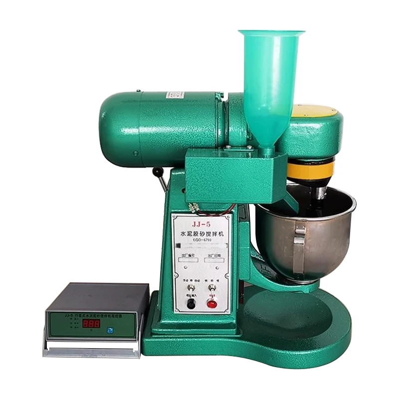 JJ-5 AO SHI INSTRUMENT Cement Mortar Mixer EN196-1:2005 High Accuracy IP55 Protection 220V 1 Year 370W for Cement Testing