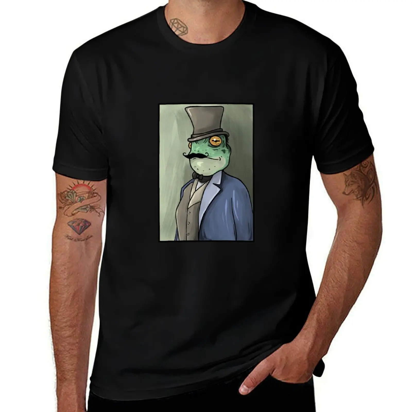 

Frog Business T-Shirt hippie clothes anime shirt shirts graphic tee mens tall t shirts