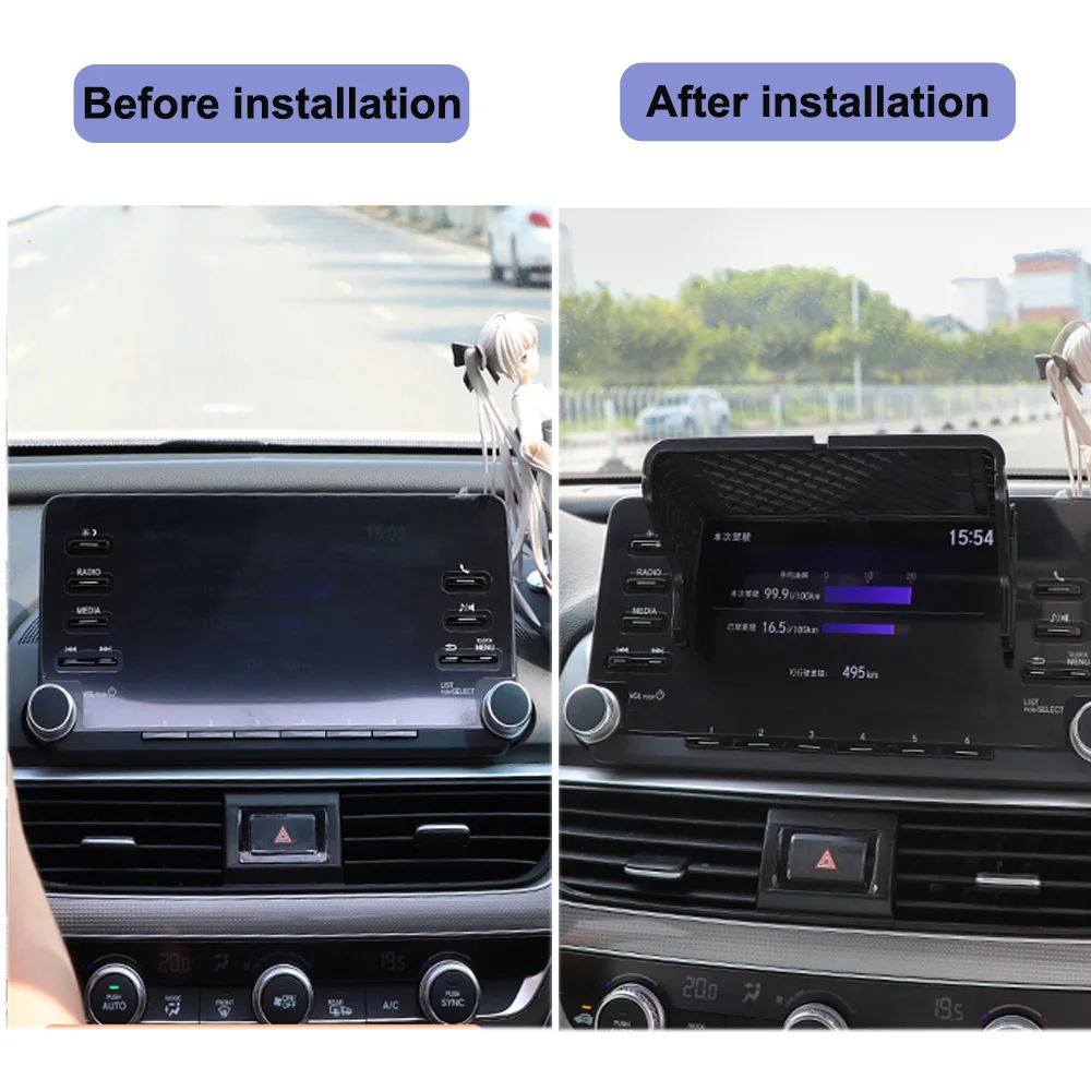Sinosmart parasole parasole e visiera antiriflesso per tutti i lettori GPS per autoradio Android