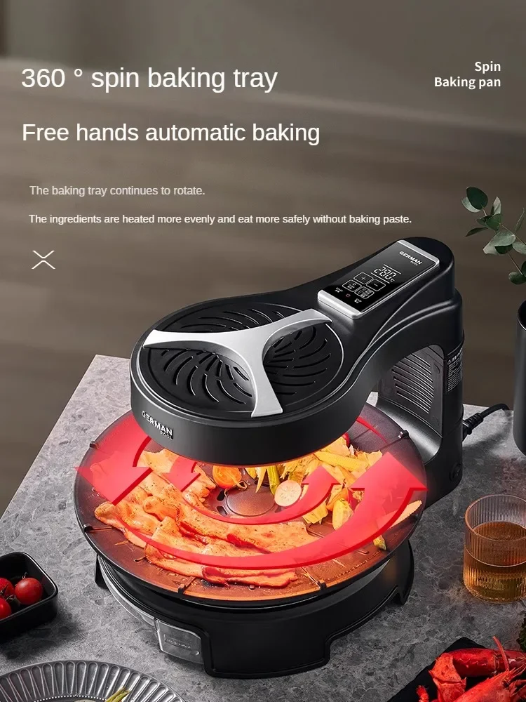 household smokeless barbecue grill,skewer machine,automatic rotating barbecue tray,electric barbecue machine,barbecue pot