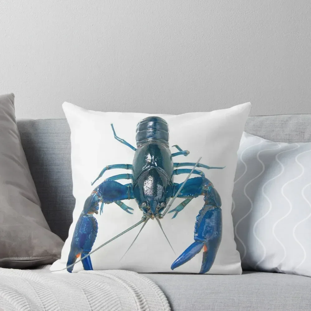 

Australian Blue Yabby - Cherax destructor Throw Pillow luxury sofa pillows pillow pillowcase Luxury Pillow Cover