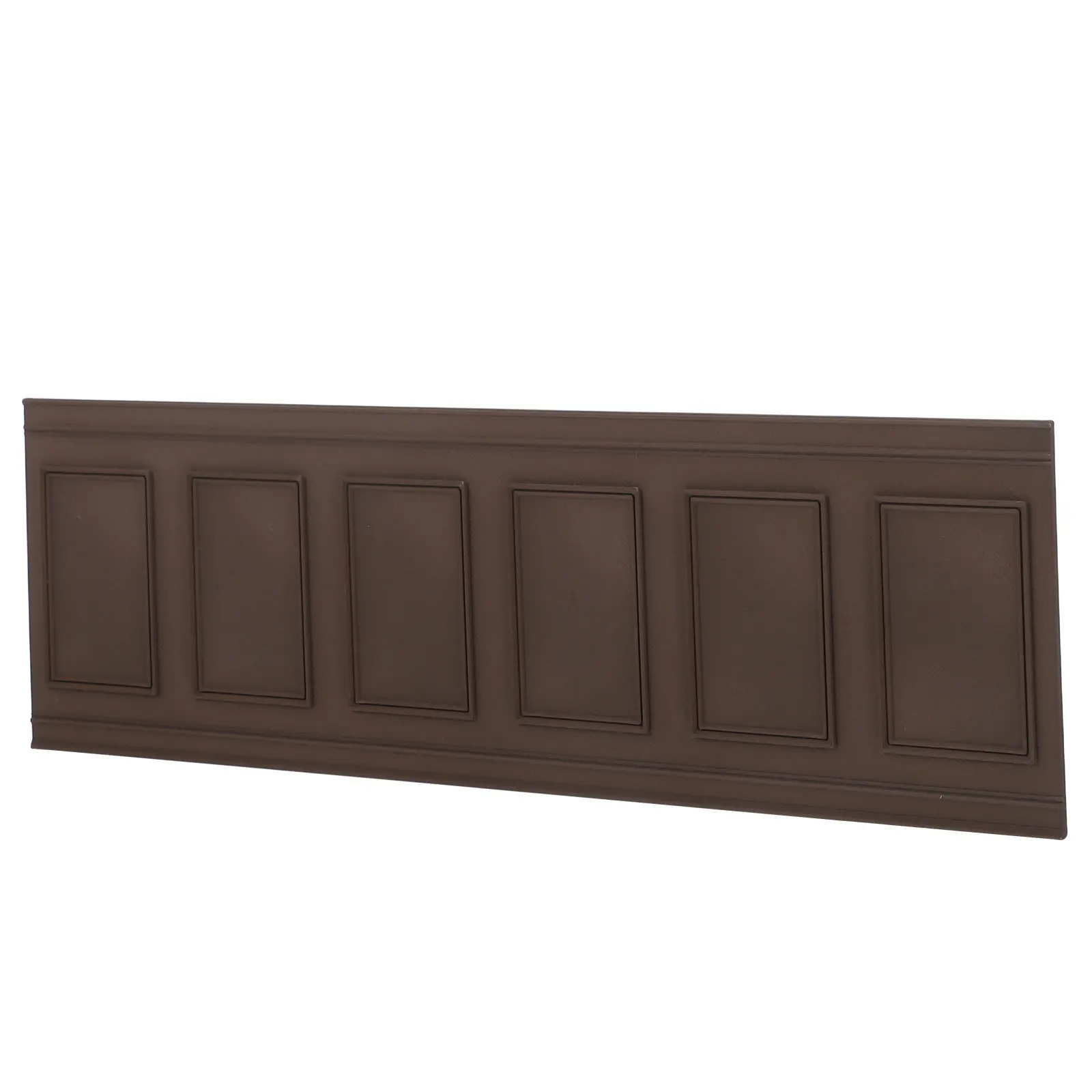 

Dollhouse Wall Molding Self Adhesive Baseboard Skirting Panels for Miniature Decor Realistic Details