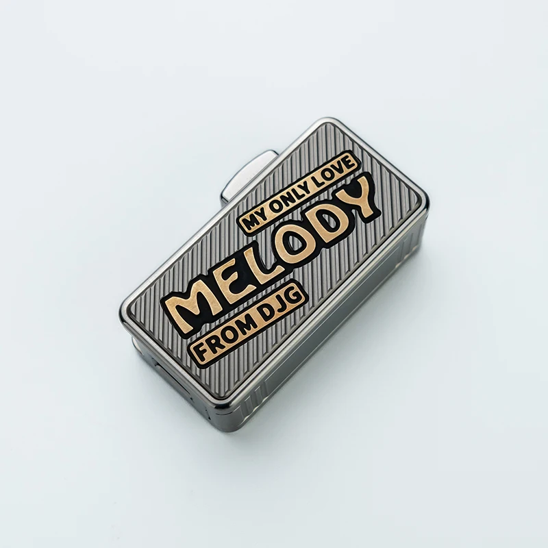 DJG-EDC Melody フィジェットトイ DJG MELODY Titanium Alloy Mechanical Scale Push Slider EDC