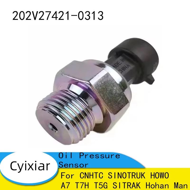 

Oil Pressure Sensor 202V27421-0313 for CNHTC SINOTRUK HOWO A7 T7H T5G SITRAK Hohan Man