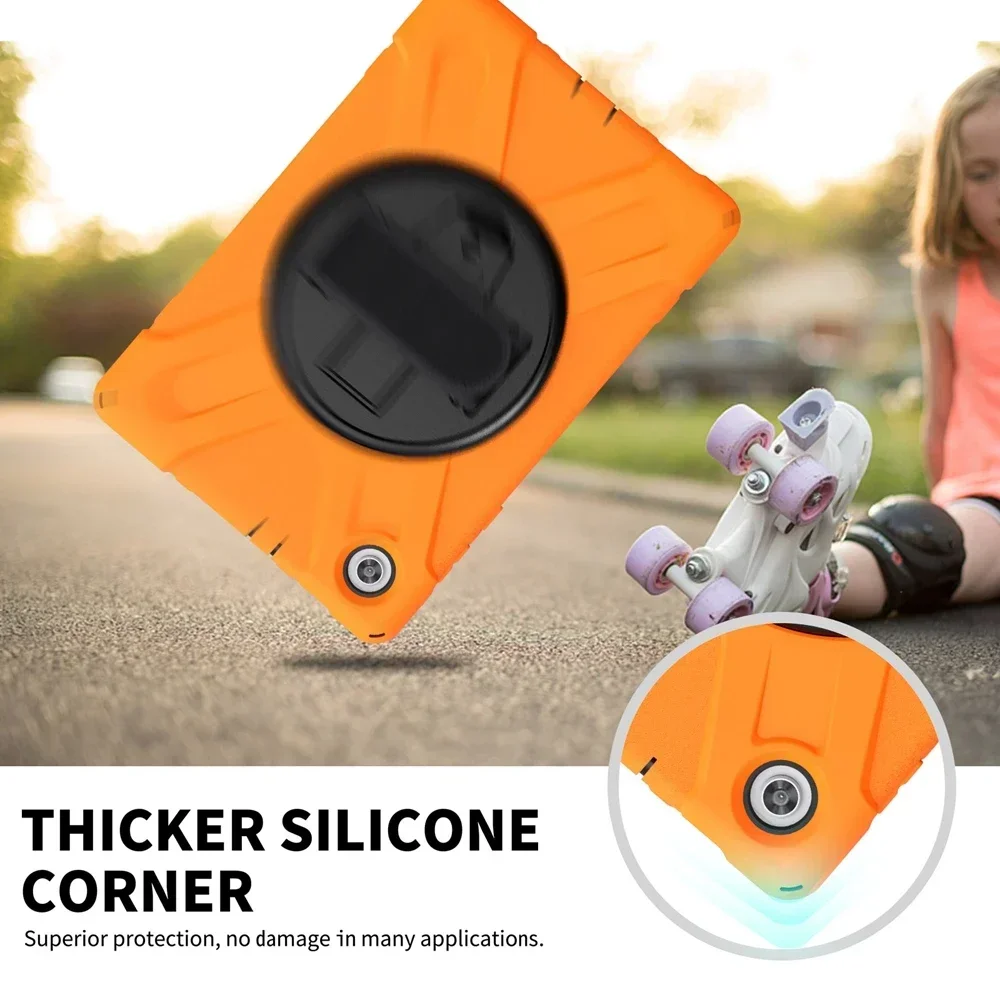 For Lenovo Tab M11 M10 HD Gen 2 TB-X306F 3rd Gen TB328FU M8 M9 Case Kids Safe Silicon Tablet Cover M10 Plus TB-X606F X606X 10.3