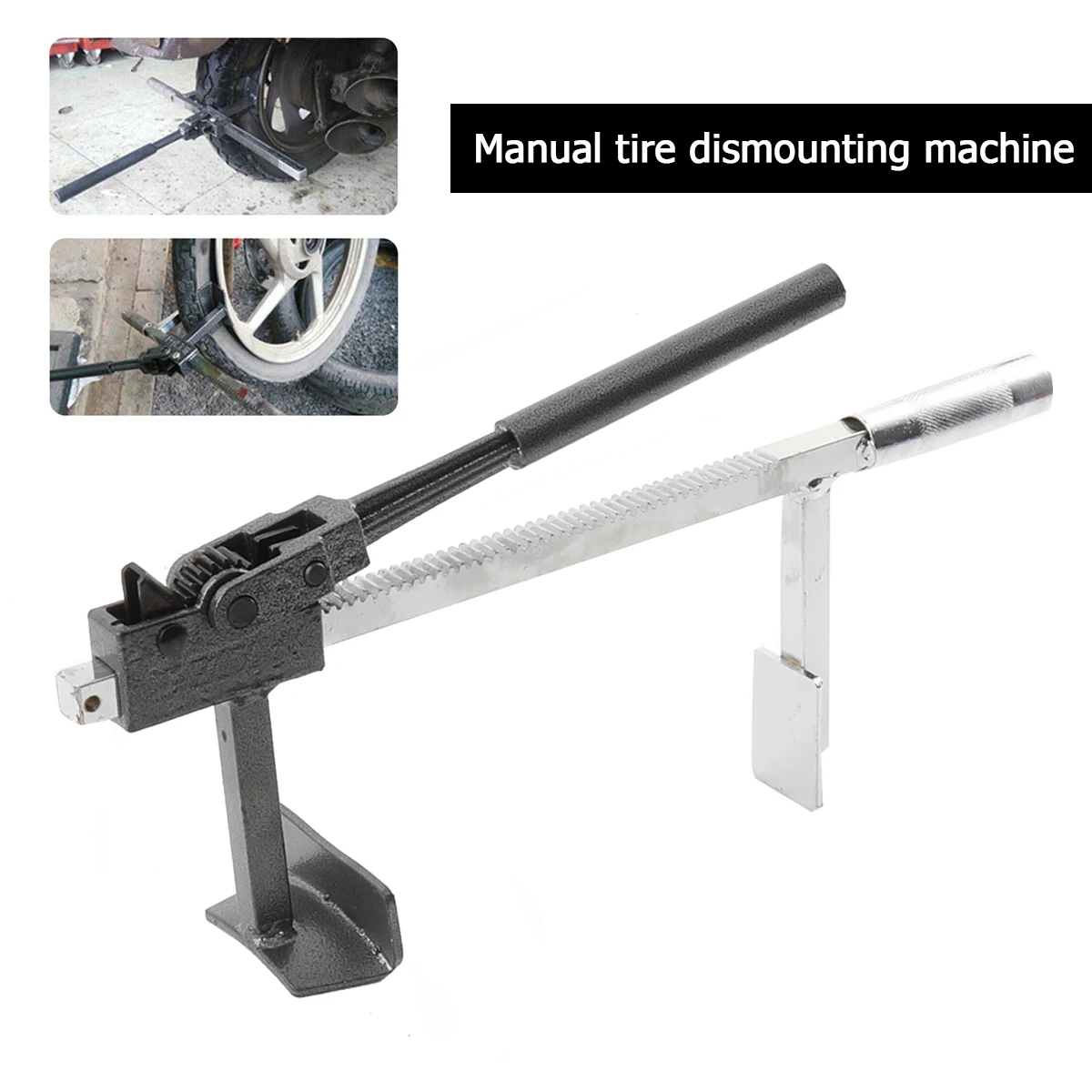

Manual Tire Changer Durable for Home Garage Manual Tire Expander Motorcycle Replaces High Performance Tire Changer Bead Breaker